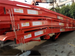 華潤雪花(huā)啤酒（東莞）公(gong)司 新款式移(yí)動登車橋3套(tào)