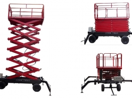 剪(jian)叉移動式升降機(ji)